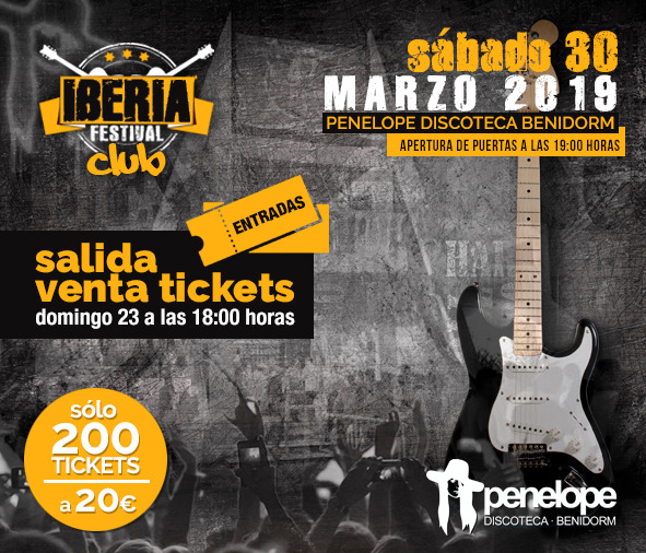 Iberia Festival Club | Confirmación fecha